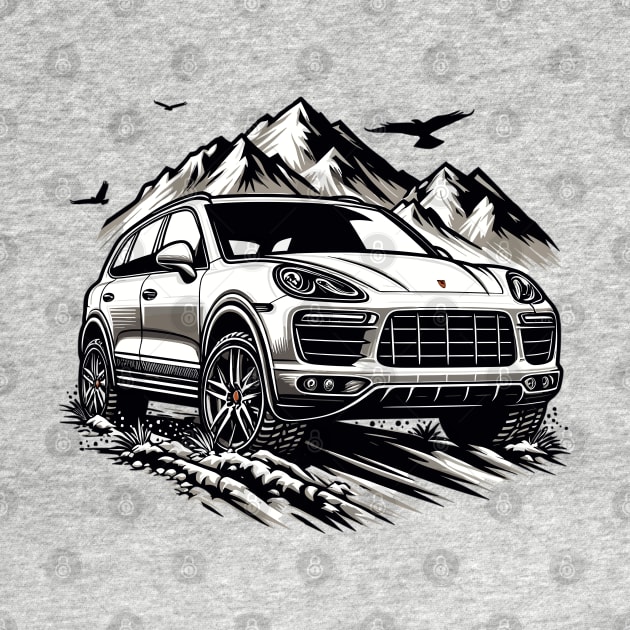 Porsche cayenne by Vehicles-Art